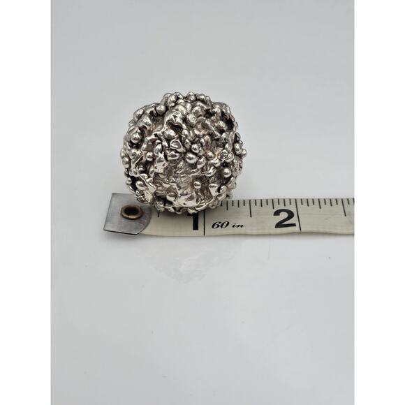 VINTAGE ISRAEL STERLING SILVER 925 RING SIZE 8.5 - Picture 16 of 16